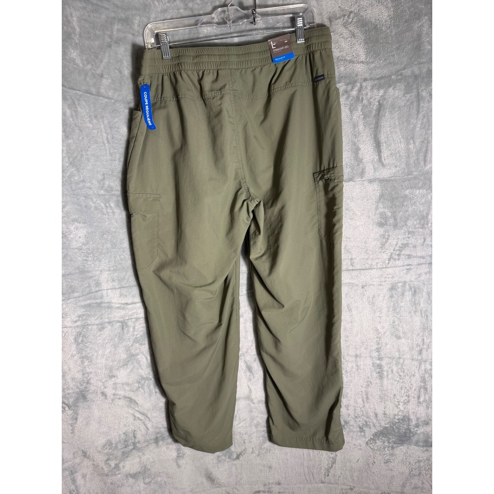 Columbia Womens Sage Green Cargo Hiking Pants NEW Straight Leg Size L Regular - Picture 3 of 9